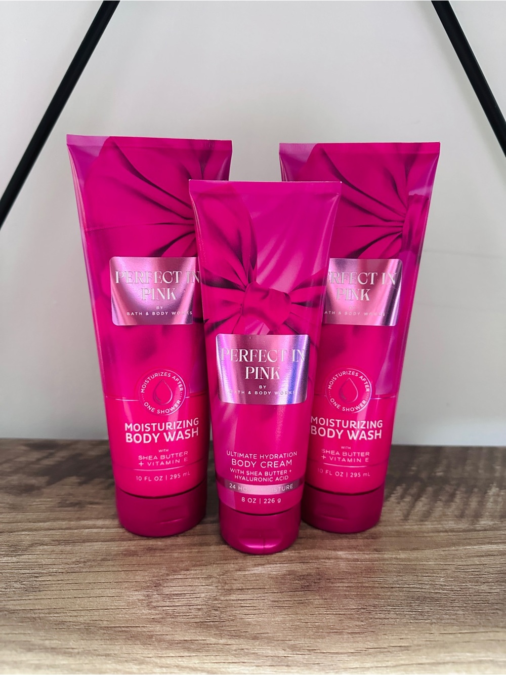 Bath & Body Works Perfect in Pink Hydrating Body Wash & Cream